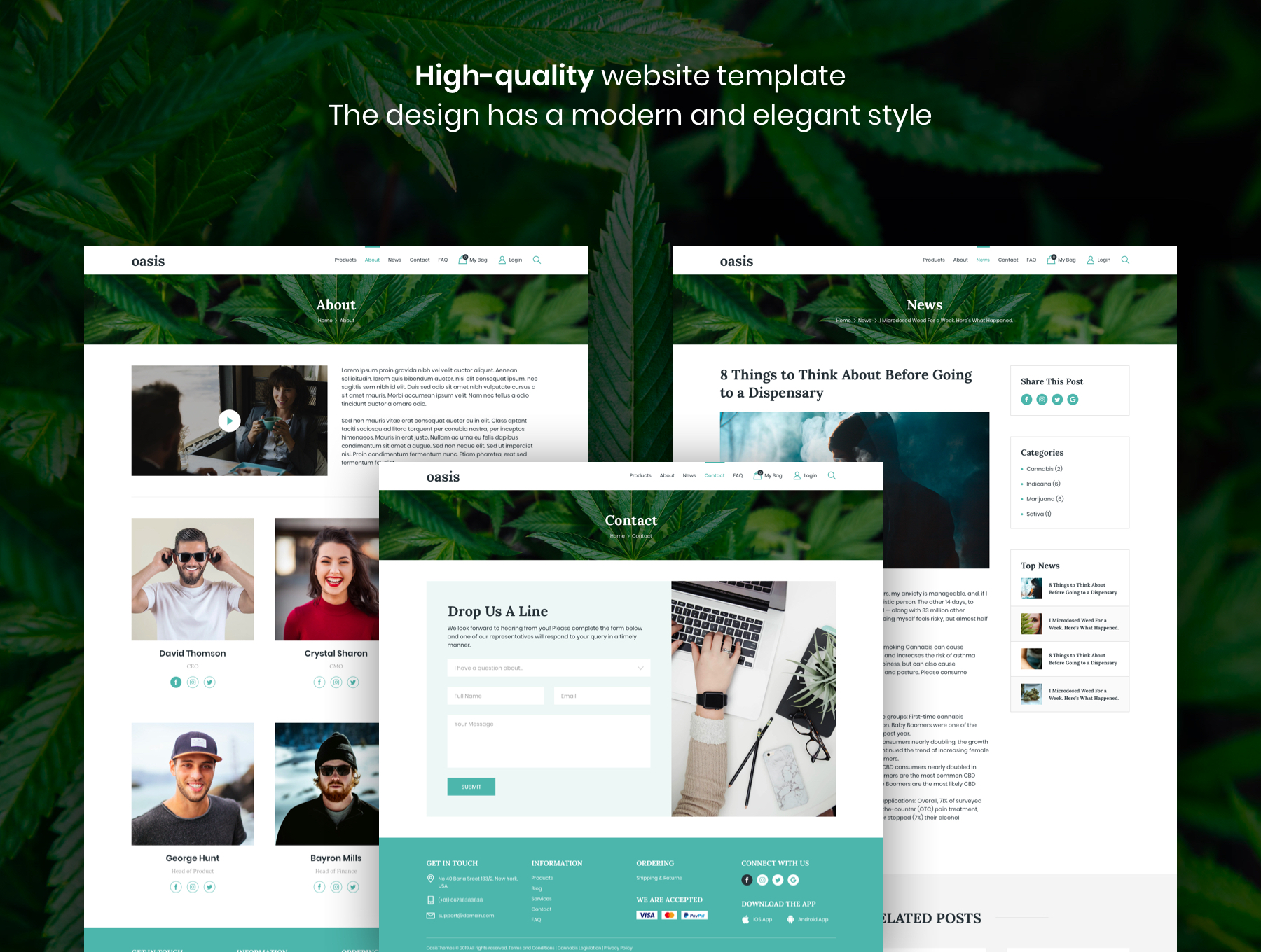 素材库下午茶：电商网页+H5模板下载[Sketch]插图(6)