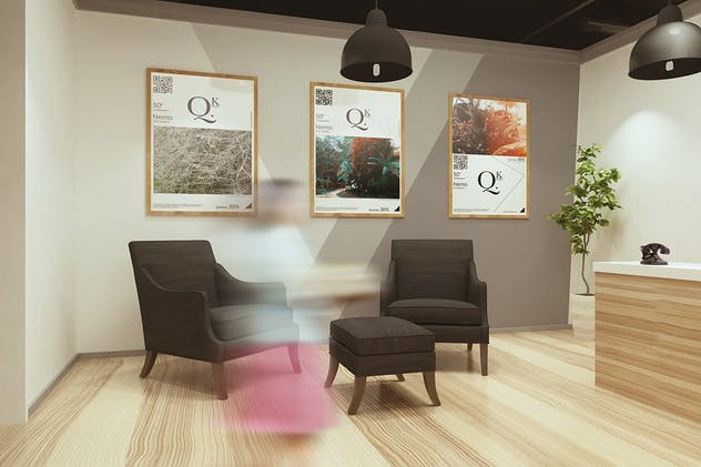 复古高档办公室品牌场景样机 Vintage Office Branding Mockups插图(2)