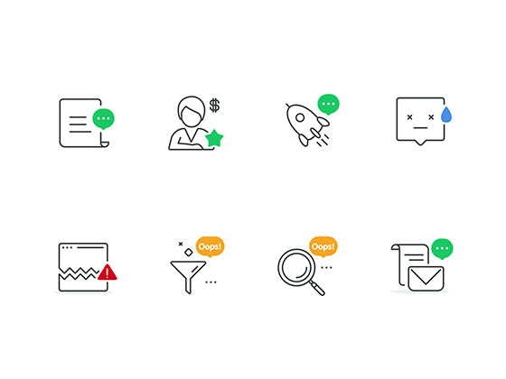 8 枚空状态图标素材之家精选sketch素材