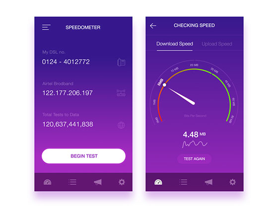 Speedometer 测速界面素材之家精选sketch素材