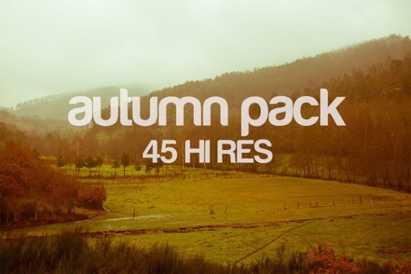 “秋天来了，树叶黄了”-秋天主题高清照片素材 Fall / Autumn photo pack