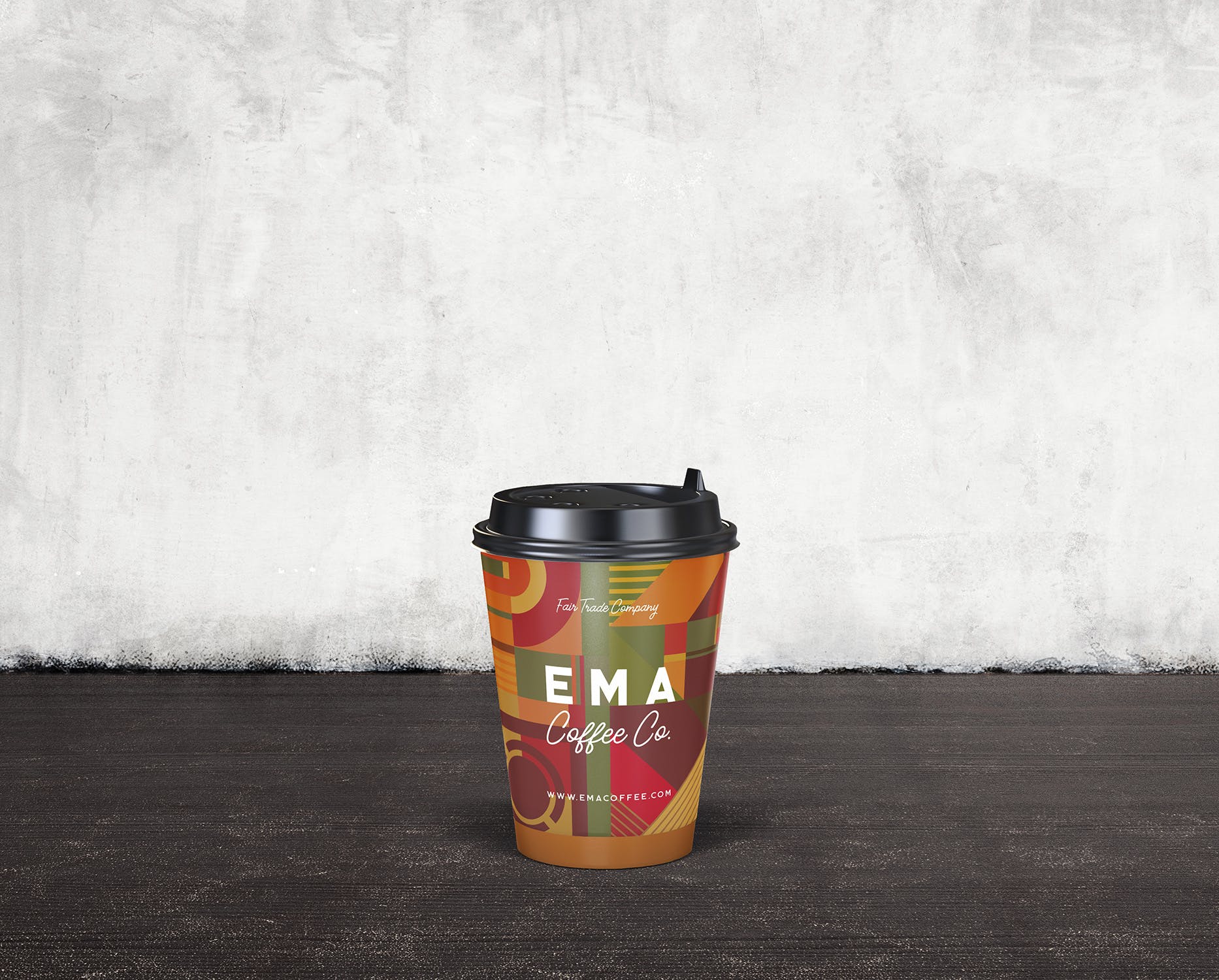 8个咖啡纸杯外观设计效果图素材库精选 8 Coffee Paper Cup Mockups插图(2)