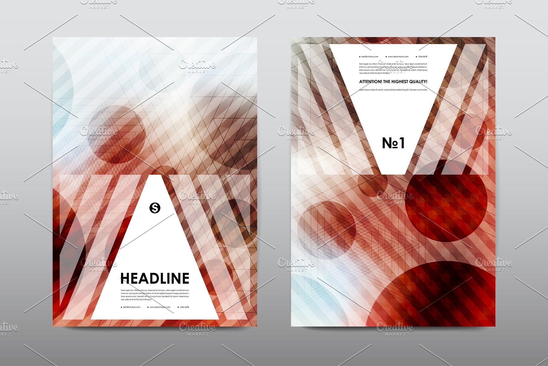 50+商业企业宣传小册子模板 50+ Business Brochures Bundle插图(42)