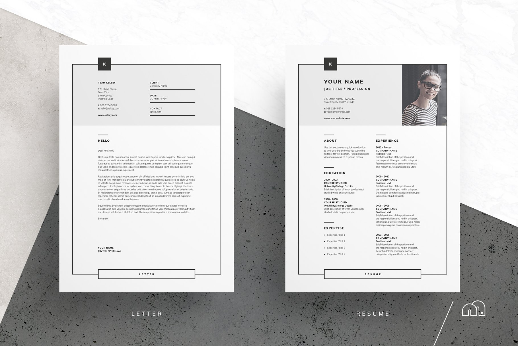 一套完美的简约项目提案模板 Kelsey – Pitch Pack插图(15)