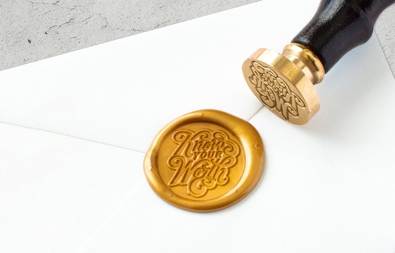 蜡封Logo商标设计效果图样机v2 Wax Seal Logo Mockup Vol.2插图(1)