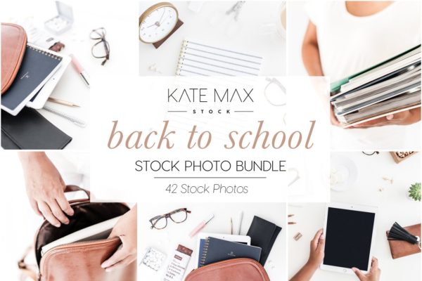 重返校园场景样机模板 Back To School Lifestyle Bundle