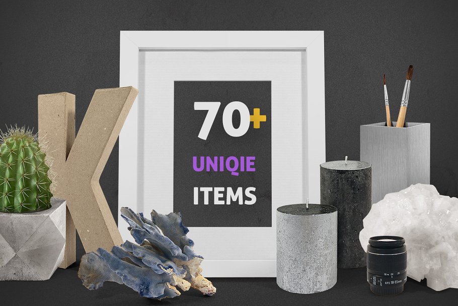 画框相框艺术场景设计工具包 Framed Art Scene Creator插图(2)