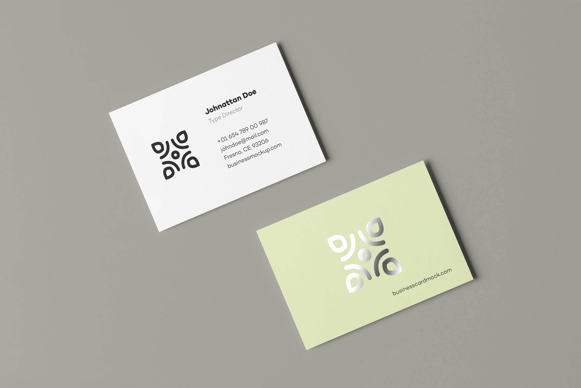 高端企业名片设计效果展示素材库精选 Business Card Mock-up 80×55插图(5)