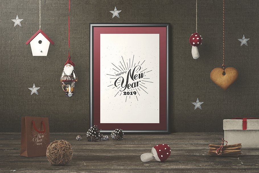 圣诞节主题场景样机模板集 Christmas Mockup Creator插图(4)