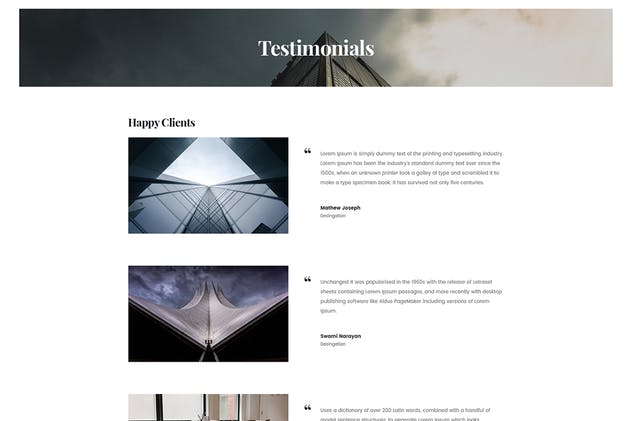 建筑设计服务企业网站PSD网站模板 Construction Building Agency PSD Website Template插图(9)