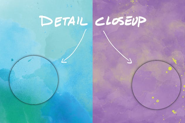 40+水彩图案印章纹理&PSD笔刷 The Watercolory Goodness Bundle插图(2)