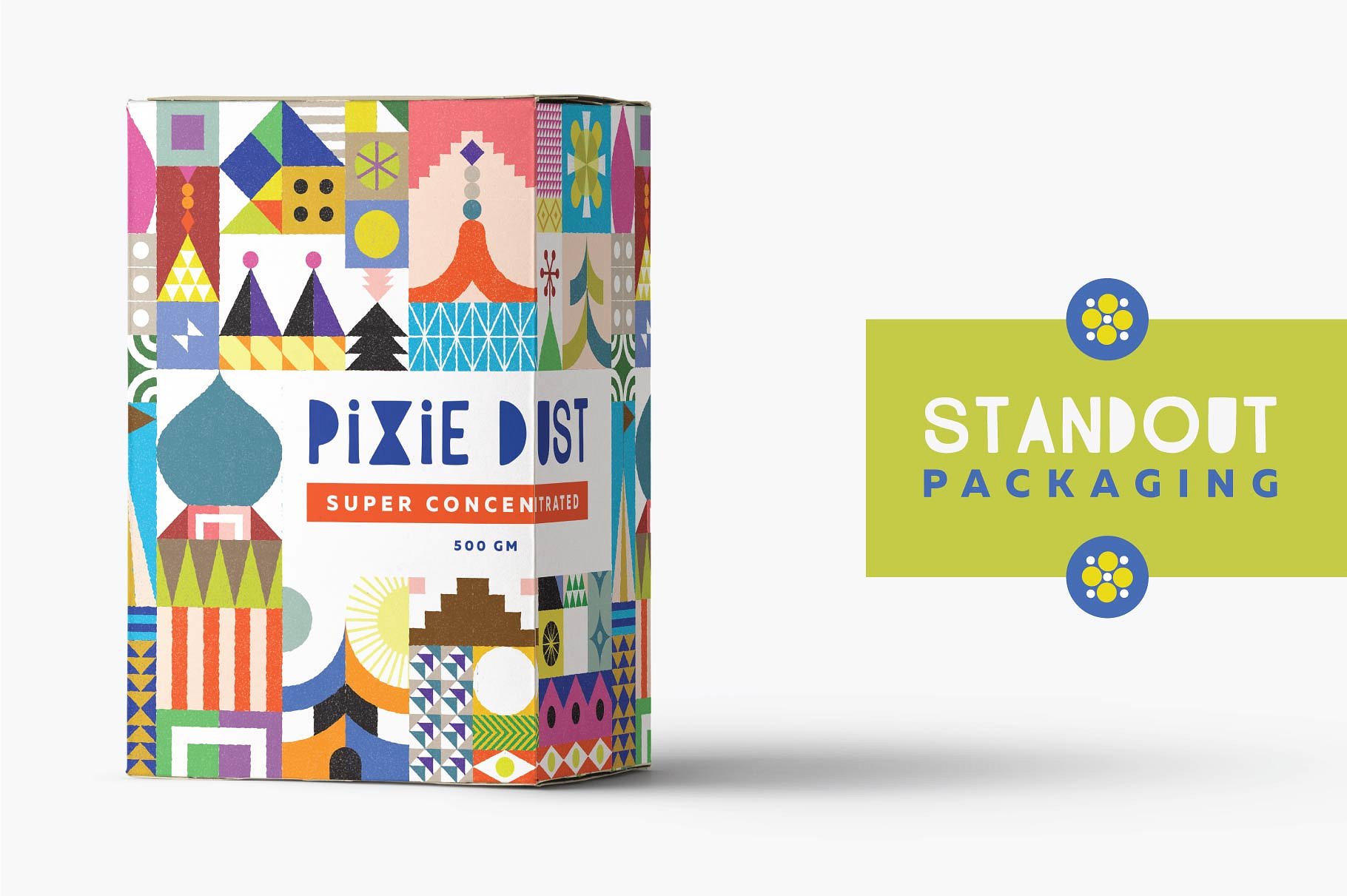 异形多彩几何图案纹理 Whimsy Geometric Pattern Bundle插图(3)