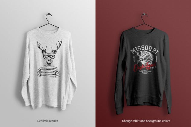 挂拍/模特上身/平铺服装样机模板v7 Ultimate Apparel Mockup Vol. 7插图(2)