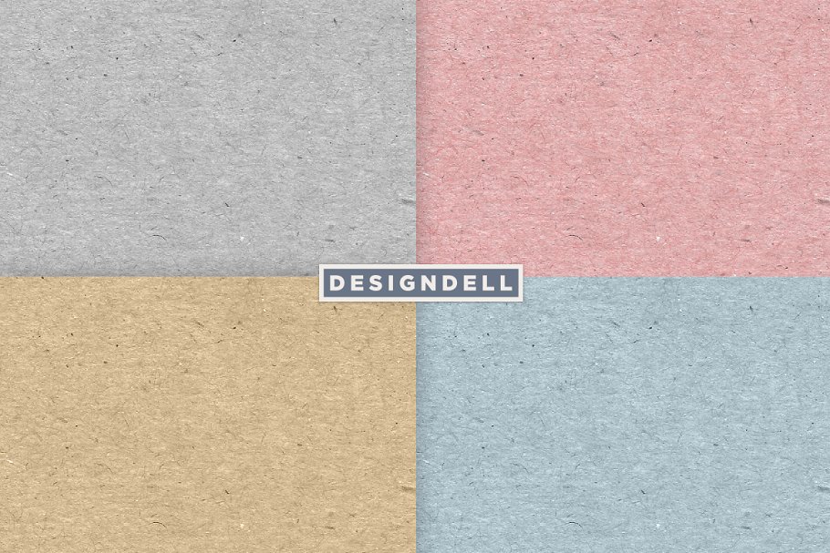 8款可回收纸张纹理 8 Tileable Paper Textures插图(1)