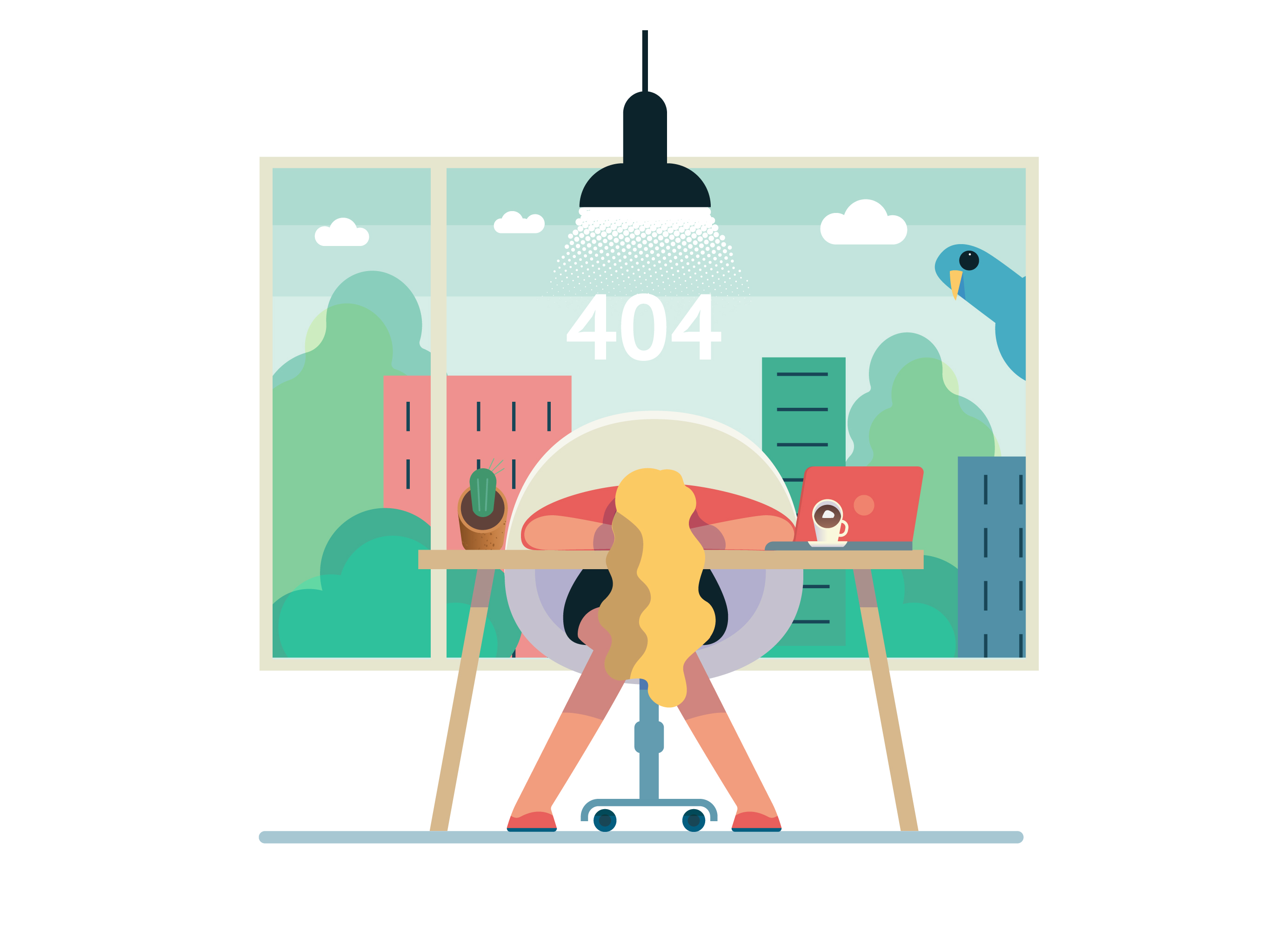 互联网多种商业业务概念扁平化插画下载[Ai]插图(18)