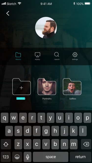 多用途的拍照摄影图库APP UI KITS（PSD&SKETCH）插图(9)