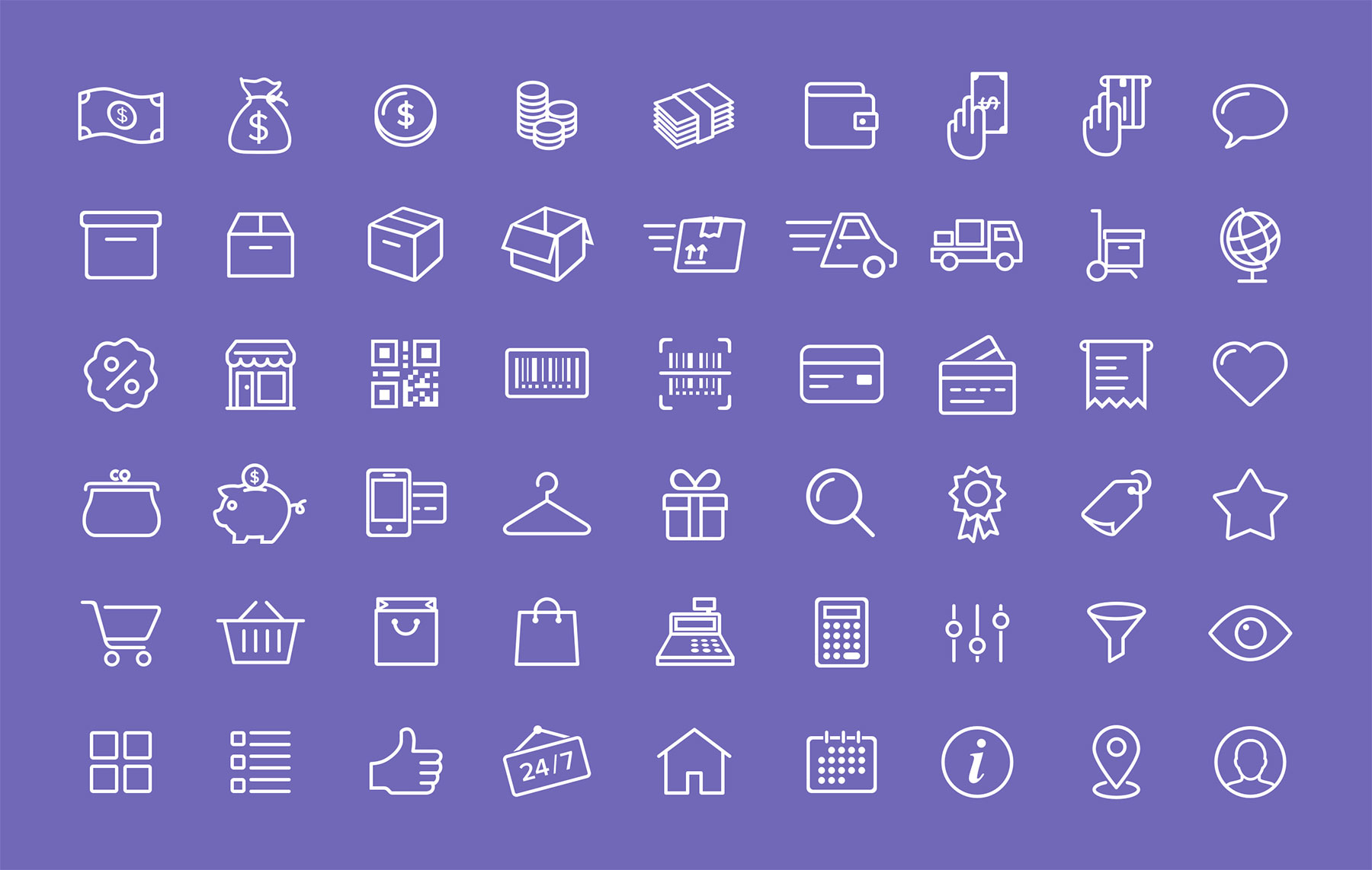 Ecommerce Icon Set