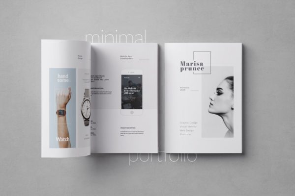 企业画册&amp;产品手册模板 Portfolio