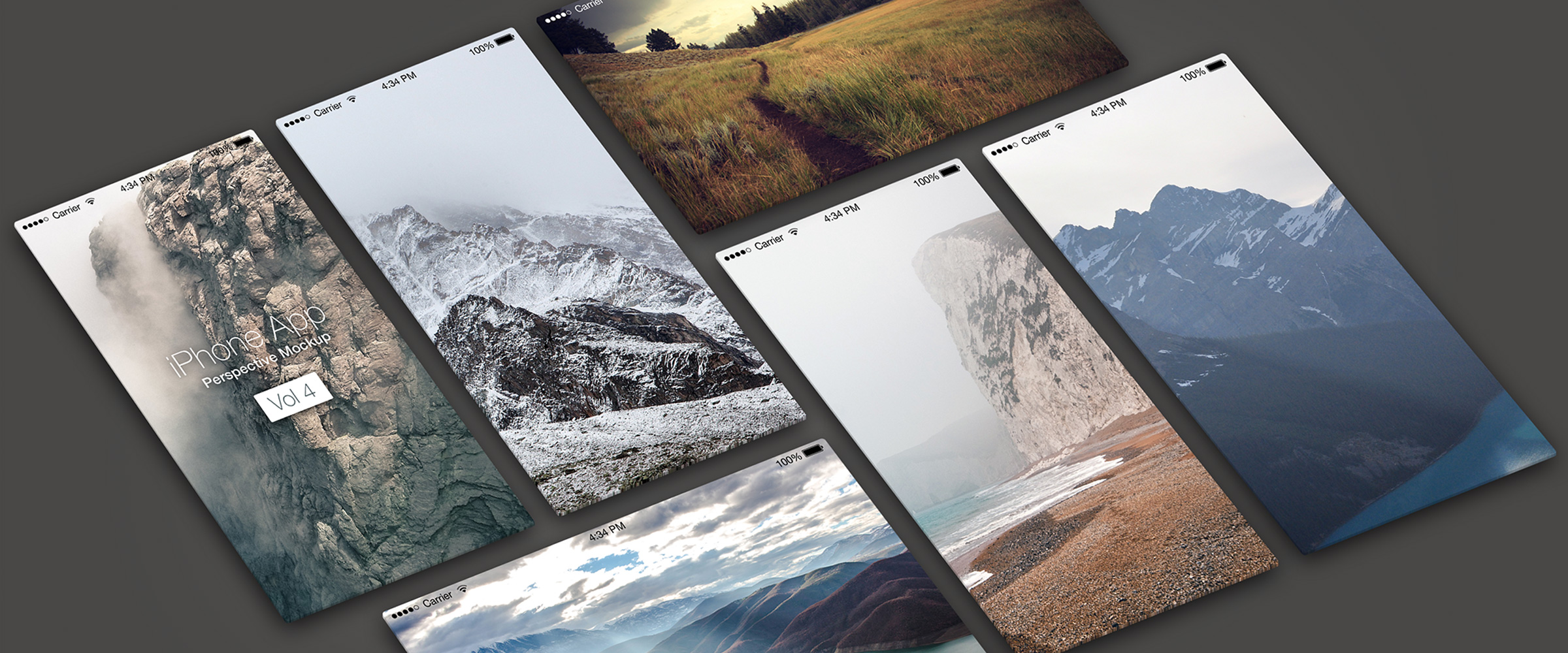 2017年巨献：Master Mobile UI Bundle（7组 APP UI 套件/5套样机/700+Icons）插图(1)