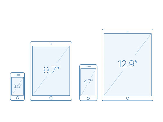 iPhone iPad Outlines素材之家精选sketch素材