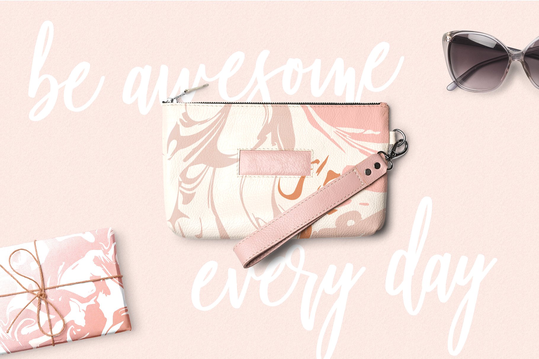 抽象大理石无缝矢量纹理 Marbling Vector Patterns插图(4)