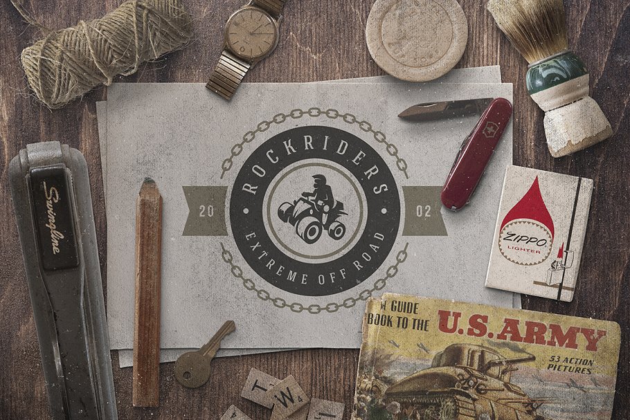 280个户外品牌Logo标志和徽章模板 280 Outdoor logos and badges插图(23)