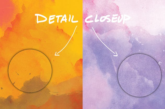 独特的抽象水彩纹理套装Vol.1 Watercolor Textures Vol. 1插图(3)