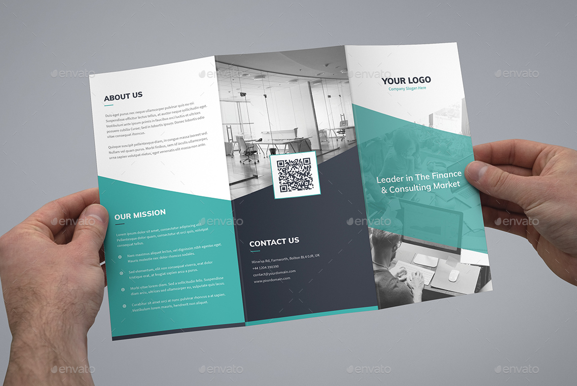 典型的正式的企业商务四折页模板下载插图(24)