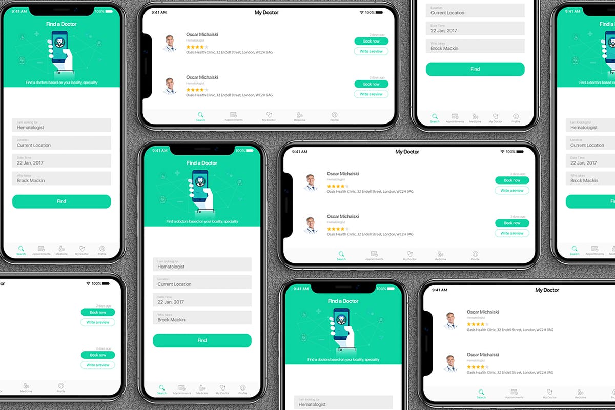 iPhone X应用程序演示设备样机模板 iPhone X Mockup插图