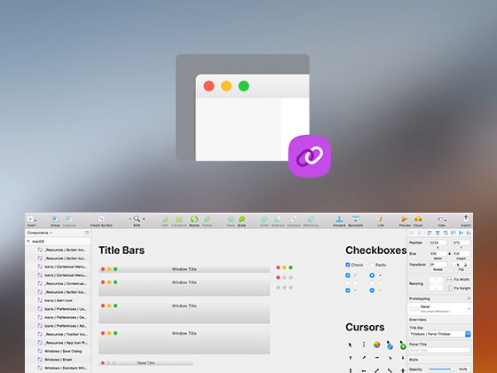 macOS 界面设计库素材之家精选sketch素材