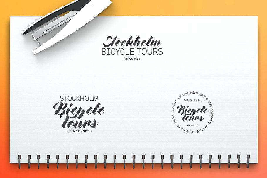 100款英文文字Logo模板 100 Fresh Logo Templates Vol.1插图(21)