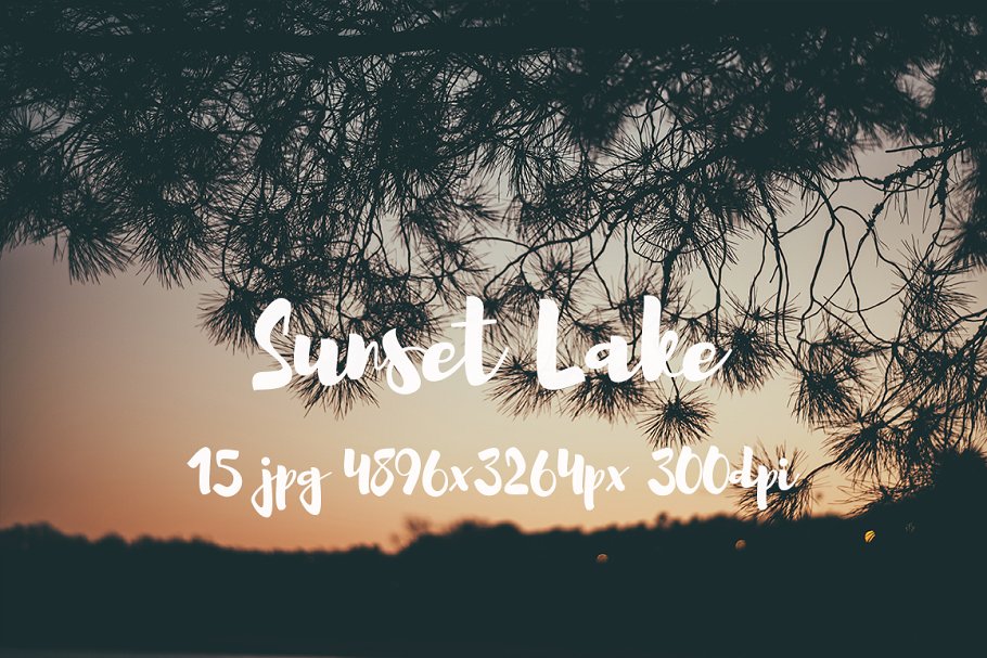 日落湖水高清照片素材 Sunset Lake photo pack插图(9)