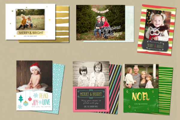 丰富多彩的圣诞节节日贺卡模板 Christmas Card Template Bundle