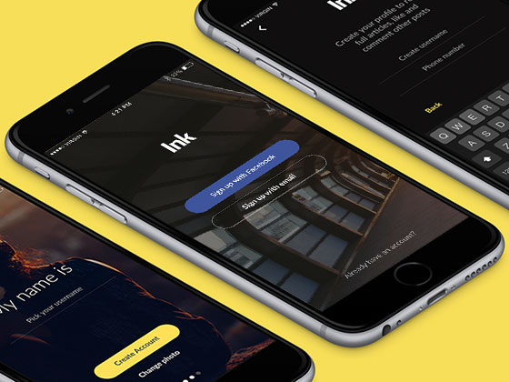 Ink 登录表单素材之家精选sketch素材