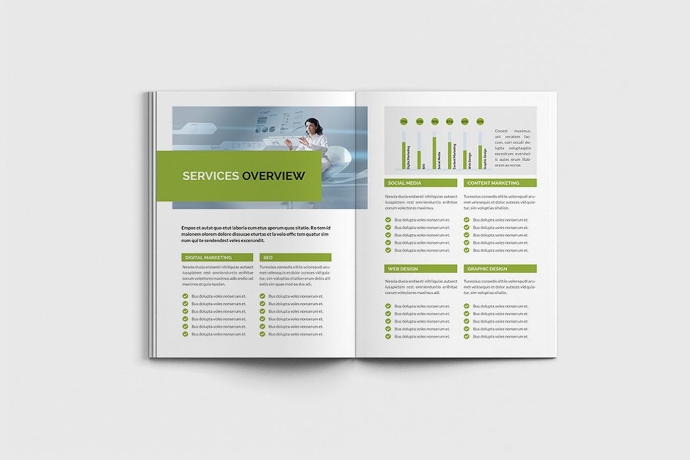 简约好用的A4尺寸营销宣传画册房地产楼书杂志书籍装帧设计模板插图(8)