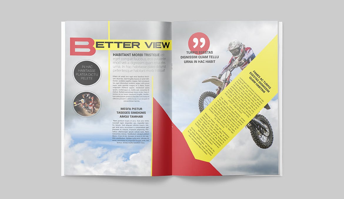 体育运动主题素材库精选杂志版式设计InDesign模板 Magazine Template插图(7)