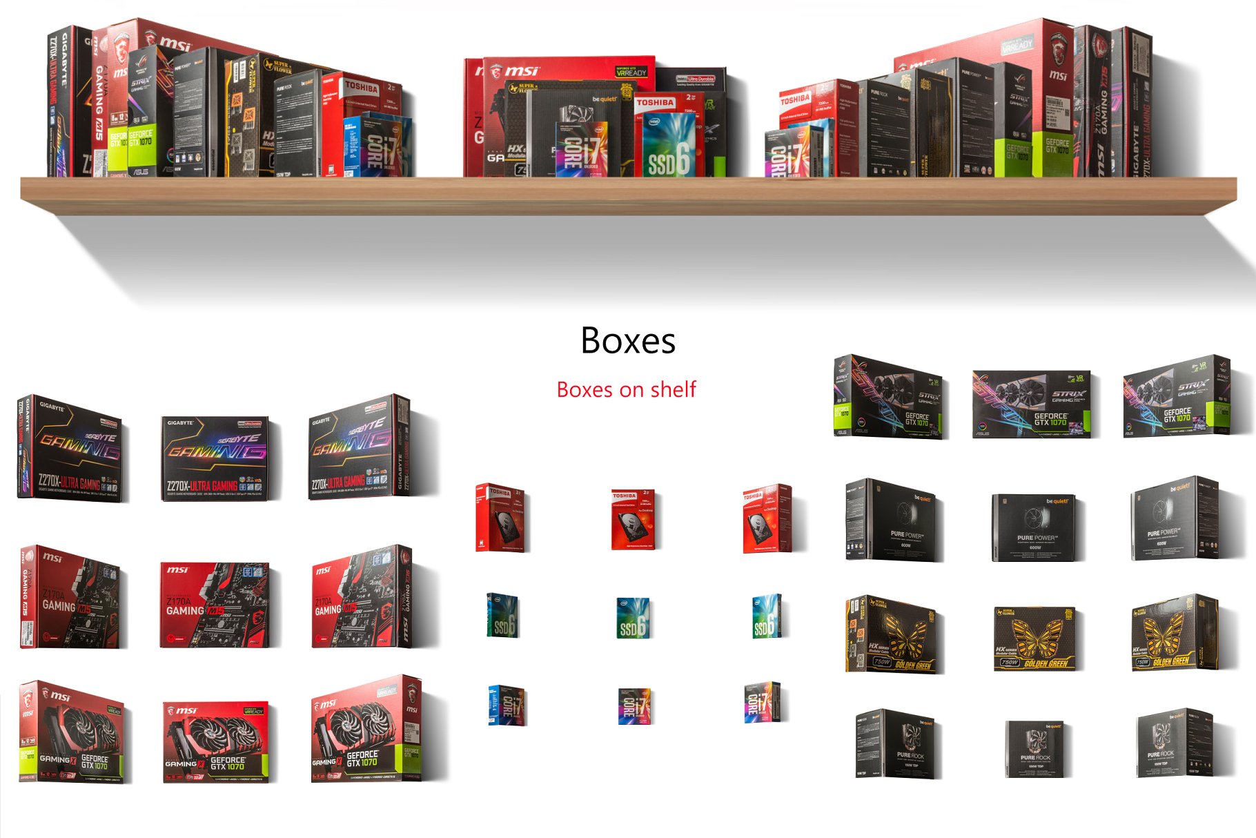 5K高清分辨率电脑修理场景样机 Scene Creator 5K FIX IT Desk Edition插图(16)