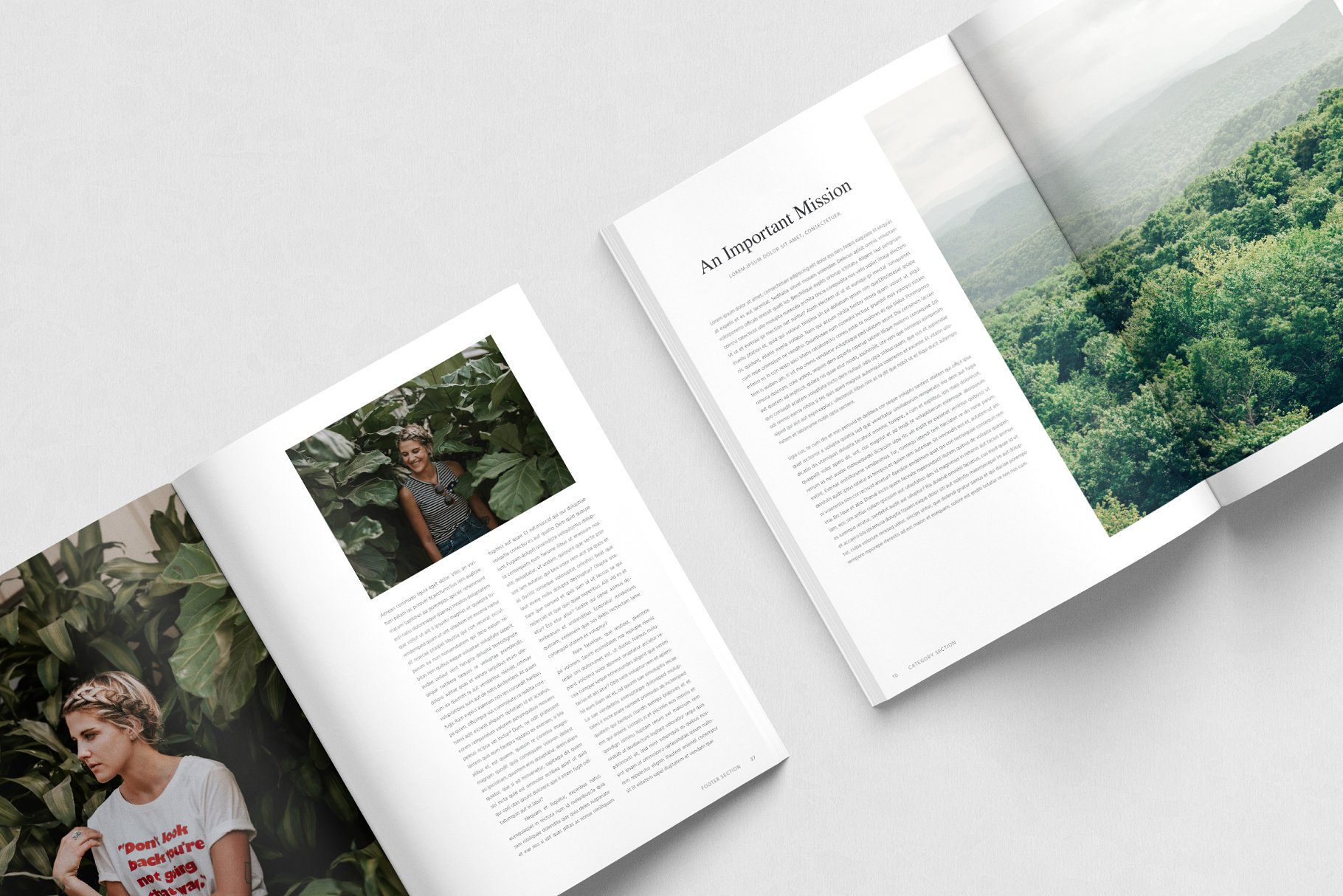 优雅多用途杂志模板 Auckland Magazine Template插图(6)