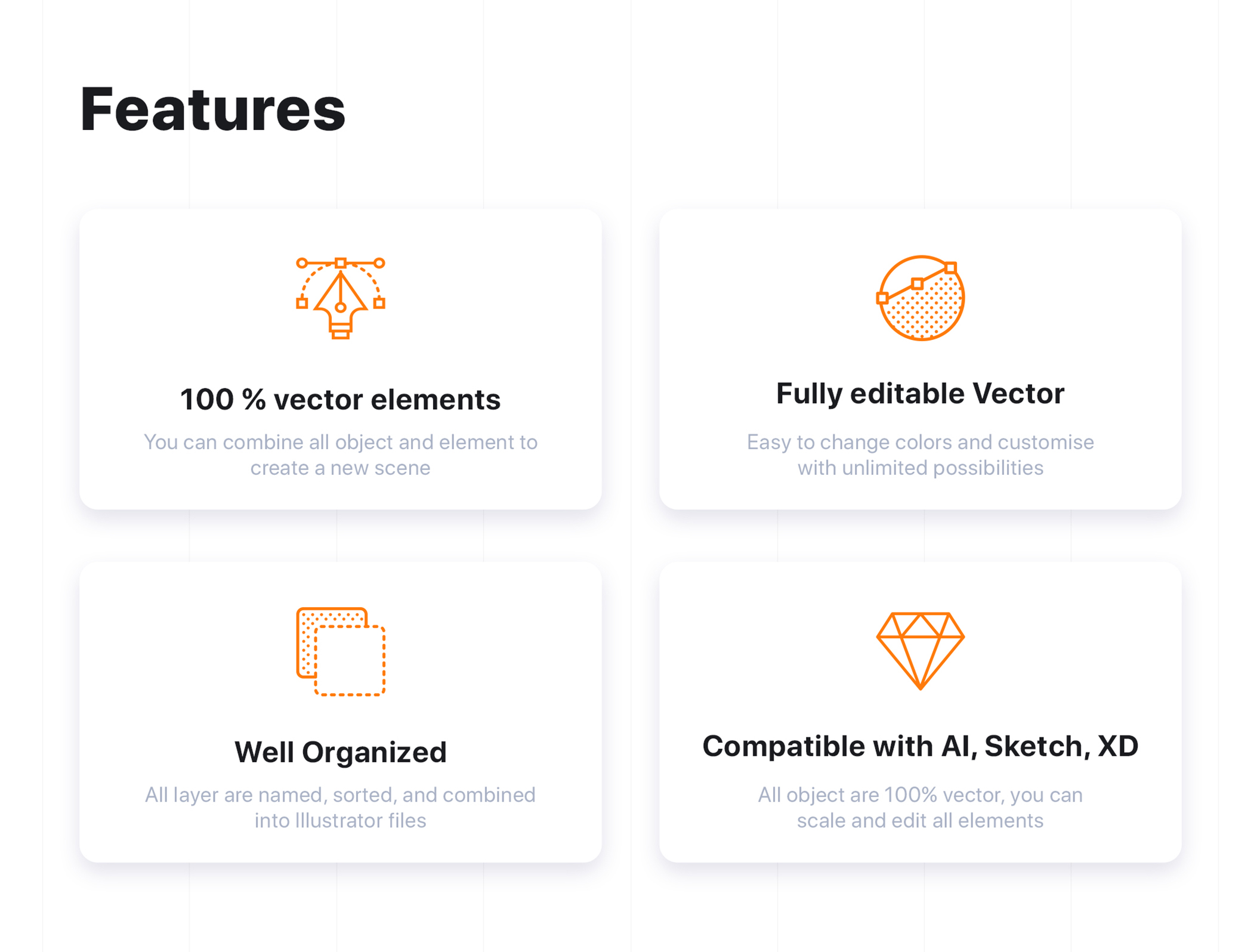 素材库下午茶：智能家居技术场景矢量网站设计插画素材插图(11)