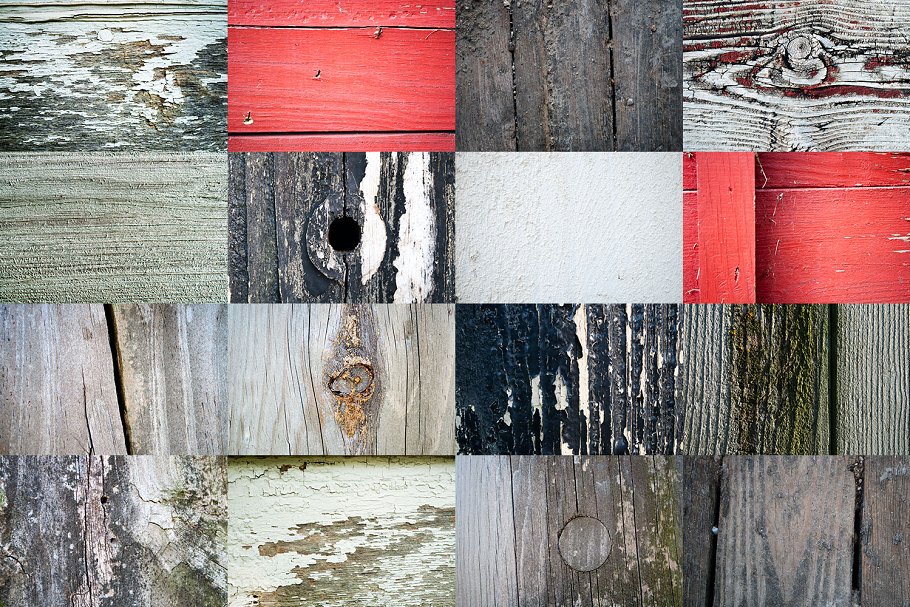 谷仓和农舍木材图案纹理 Barn & Farmhouse Wood Textures插图(3)