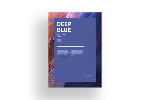 活动/演讲/大会宣传海报设计模板 Event Poster Template插图(3)