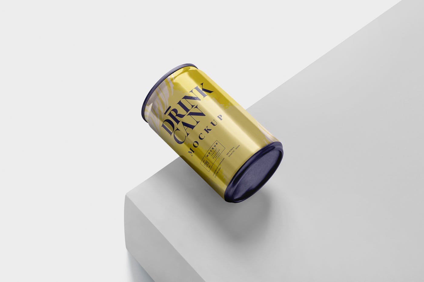 小型饮料易拉罐外观设计样机模板 Small Drink Can Mock-Up插图(3)