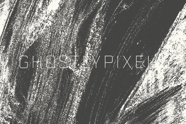 彩绘波纹背景纹理系列素材 Painted Wave Textures插图(6)