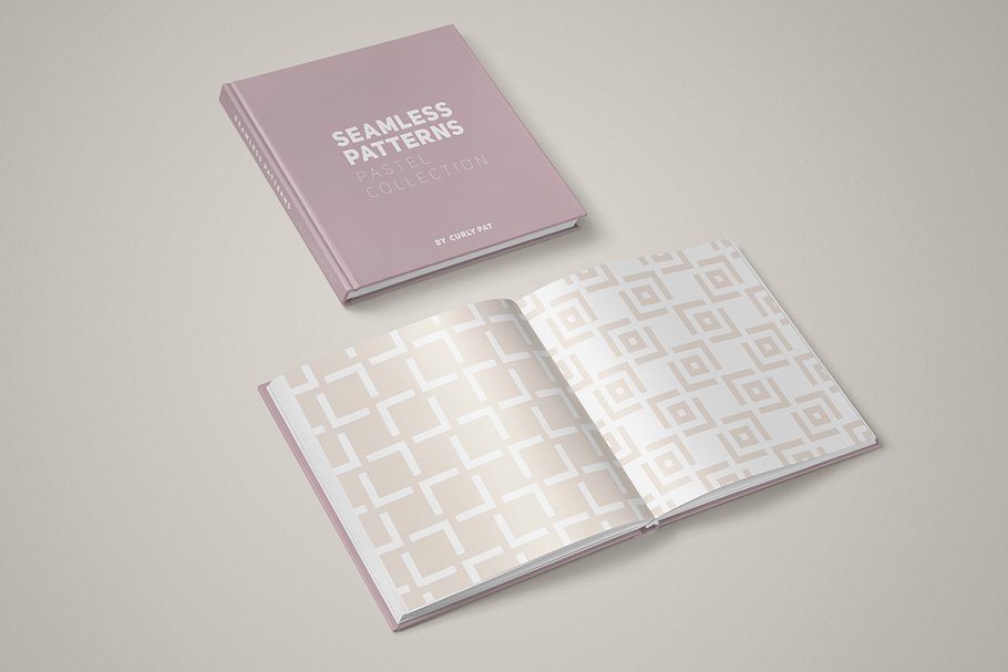 18款几何图形无缝图案纹理 18 Geometric Seamless Patterns插图(1)