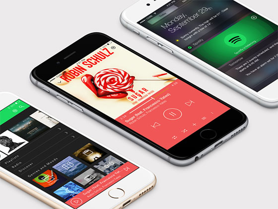 Spotify Redesign素材之家精选sketch素材