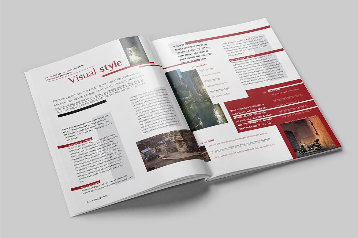 建筑主题杂志设计INDD模板 Magazine Template插图(3)