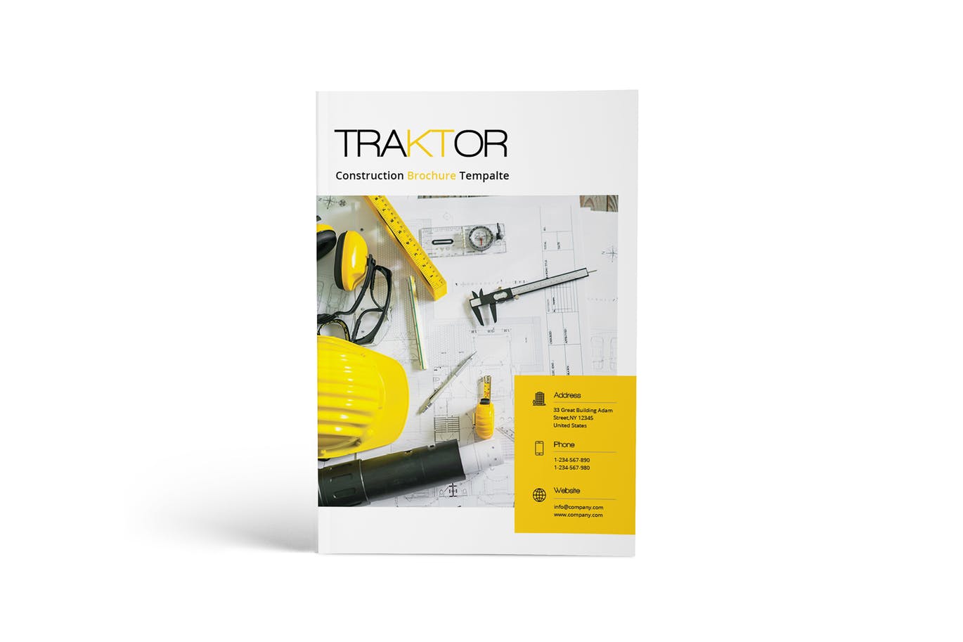 高品质的简约多用途A4尺寸房地产建筑施工楼书画册宣传册杂志设计模板（indd）插图