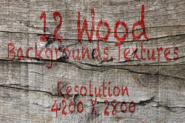 逼真的残旧粗糙木纹理背景素材 Wood texture-Background