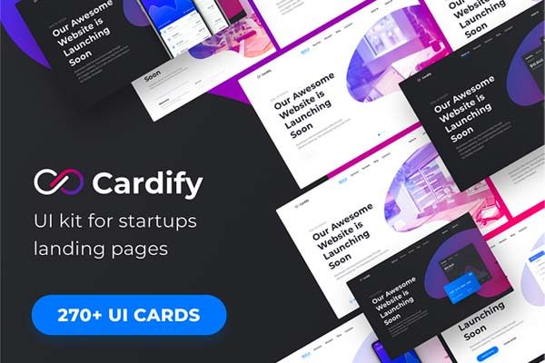 素材库下午茶：专业的多功能企业产品与服务套餐官网网页 UI KIT 下载 [PSD,Sketch,XD,Fig 1.44GB]