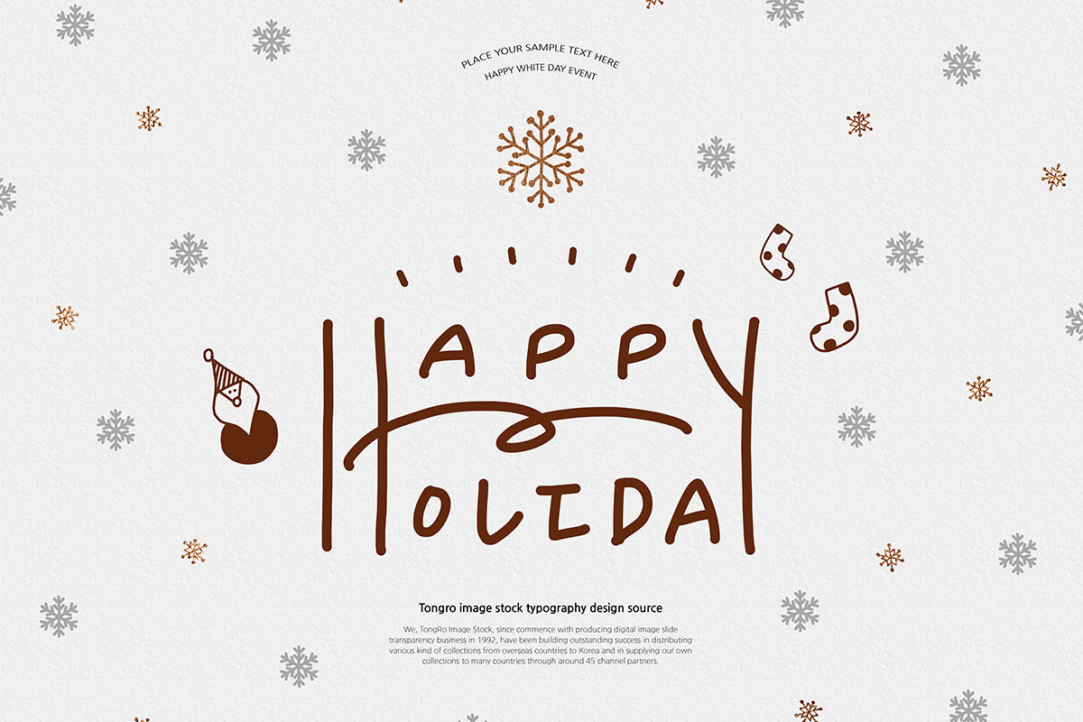冬季快乐假期多用途海报图片psd素材插图